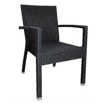 Bolero aluminium and natural deals wicker chair