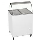 Tefcold IC201SC Glass Lid Chest Freezer With Canopy