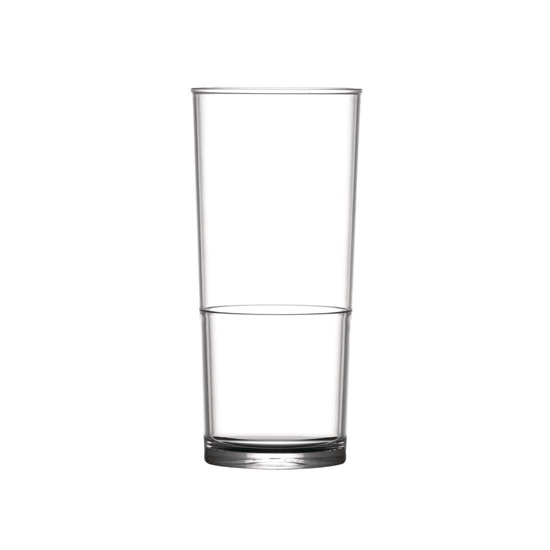 Utopia Senator Nucleated Conical Beer Glasses 570ml CE Marked