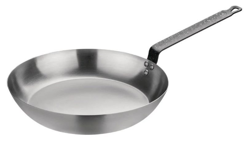 Vogue Carbon Steel Omelette Pan - 10