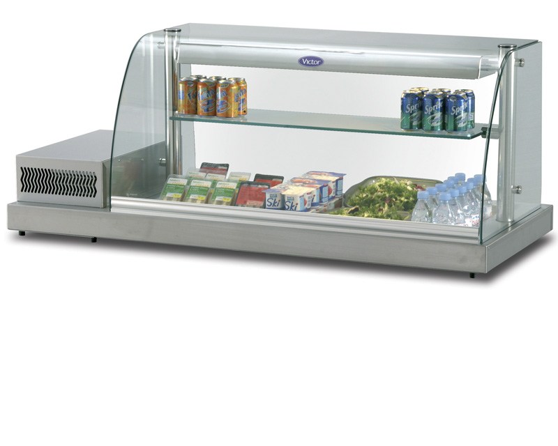 victor display fridge