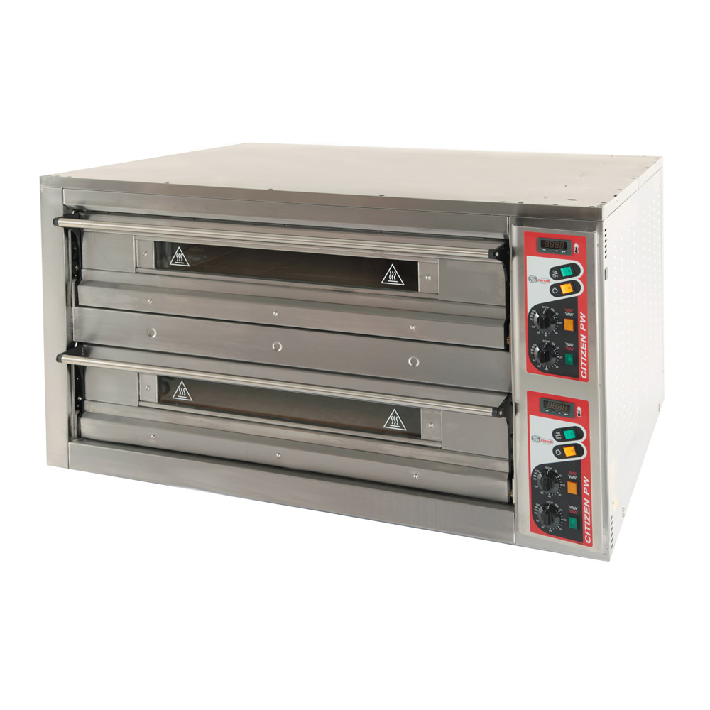 Zanolli Citizen 9+9 Electric Twin Deck Pizza Oven